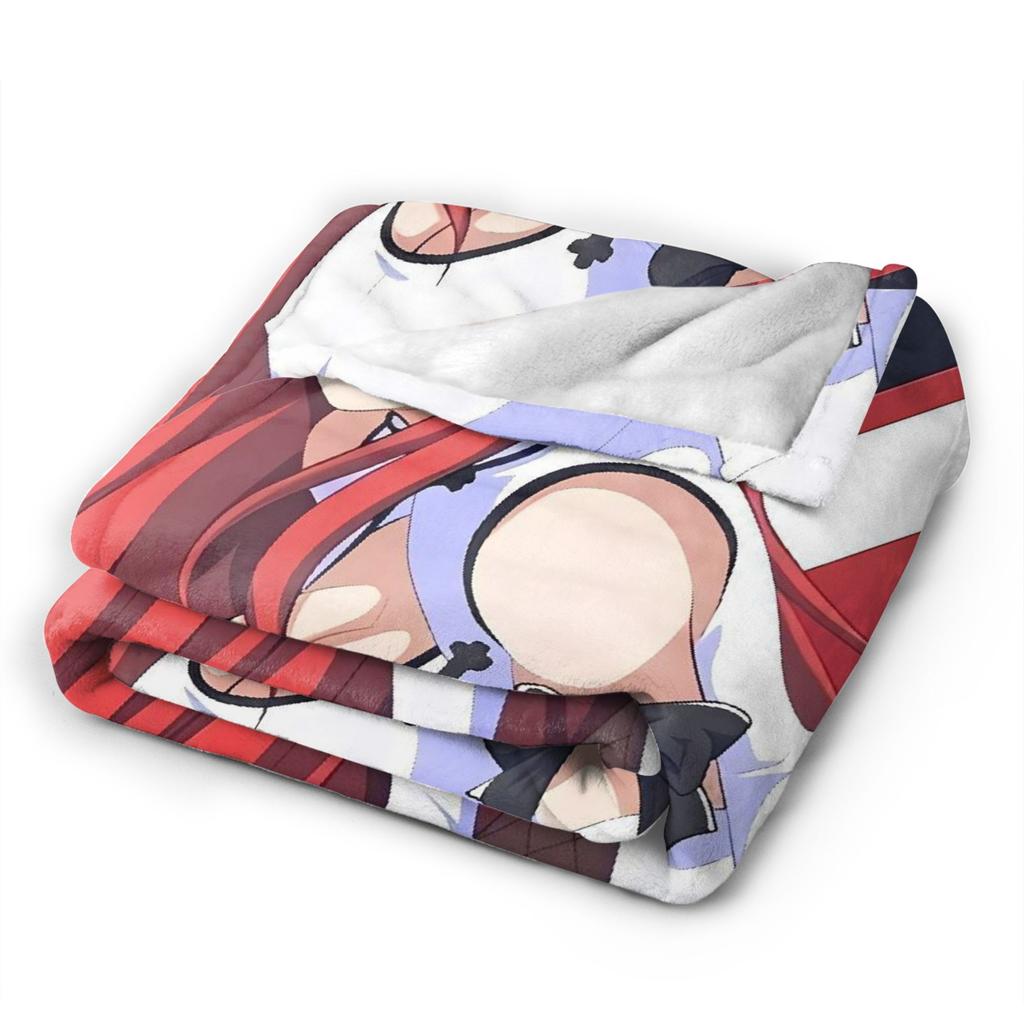 High School DxD  Blanket Quality Warm  Bedding Throws Winter Girls Boys Couch Bed Funny Bedspread