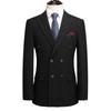 ROMON Men's Autumn Business Three-Piece Suit Set