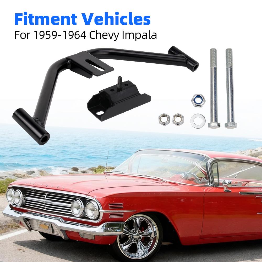 Crossmember Kit for 59-64 Chevy Impala with 700R4/4L60/4L60E X Frame