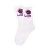 Cartoon  White Cotton Socks Unisex Breathable Sports Socks Anime Collectibles Cute Trendy Fashion Unique Birthday Gifts