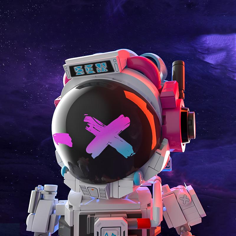 Building Blocks Space Astronaut Compatible with Children's Educational Assembling Trendy Toy Ornaments