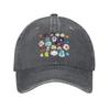 Cappellino in Denim Lavato con Teste di Steven Universe Cappellini da Baseball Casual Cappello Regolabile Estivo Unisex Cappellini da Baseball