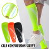 1 pièce Manches de compression pour mollet Manchon de compression pour jambe Chaussettes de compression sans pied Support pour mollet Chaussettes pour jambe Pour Football Course à pied