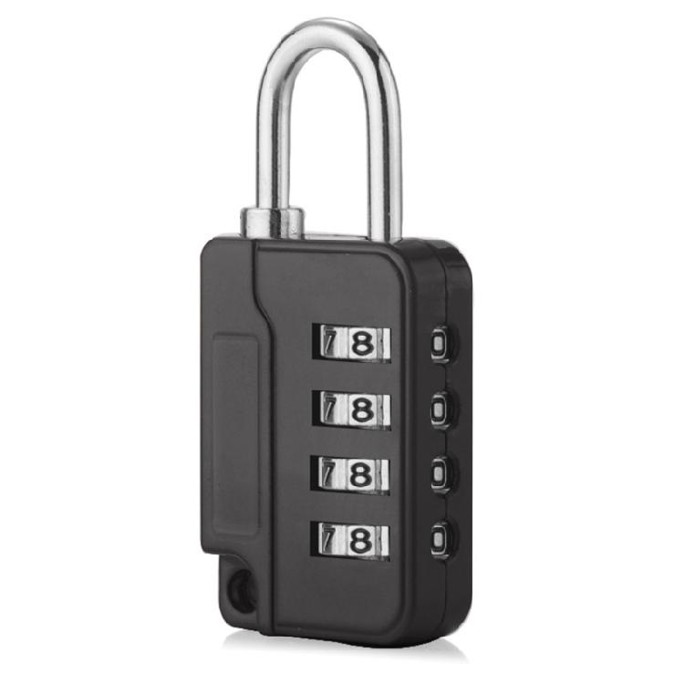 4Digit Combination Lock Small Padlock Portable Password Lock Luggage Lock
