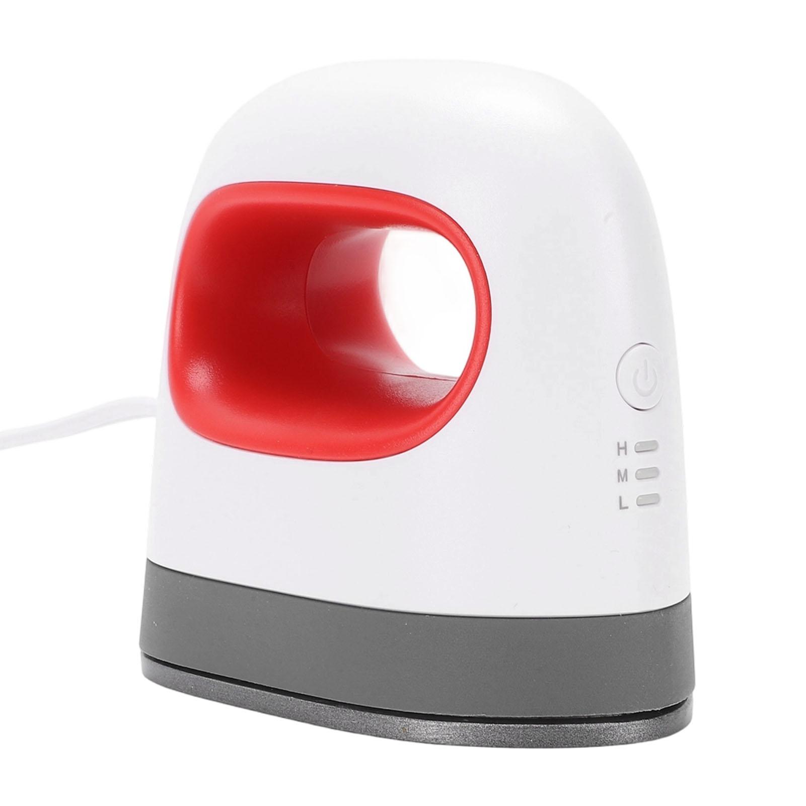 

Portable Heat Press Machine Auto Off Compact Heat Transfer Machine with 3 Heat Settings for Shoes Plush Toys Hats US
