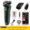 9D Multifunctional USB Rechargeable Electric Shaver & Full Body Hair Removal - Washable Beard Razor