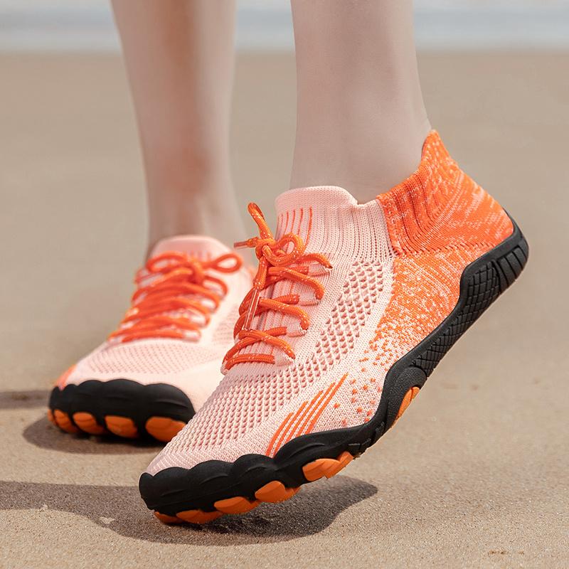 Модные летние трикотажные мужские кроссовки для плавания 2024 года — фото 6