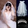 Feenwald Brautkopfschmuck Schleier Set - Perfekt für Hochzeit, Heiratsantrag oder standesamtliche Trauung.