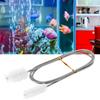 Flexible Hose Cleaning Brush Stainless Steel Filter Pump Spring Brush Double Ended Brush(White )