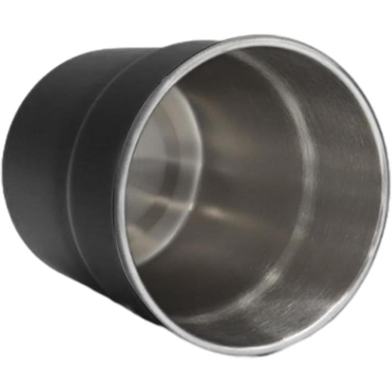 Camping Drinking Cup, Travel Cookware Drink Cup, Travel Cup, Coffee Cup, Picnic Utensils Outdoor Kitchen Equipment, Black