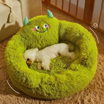Dog Kennel  Winter Warm Small Dog Mattress  Sleeping Cat Kennel  Four-season Universal Pet Sofa