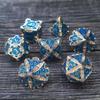 RPG Dice Angel Set of 7 Metal Dice