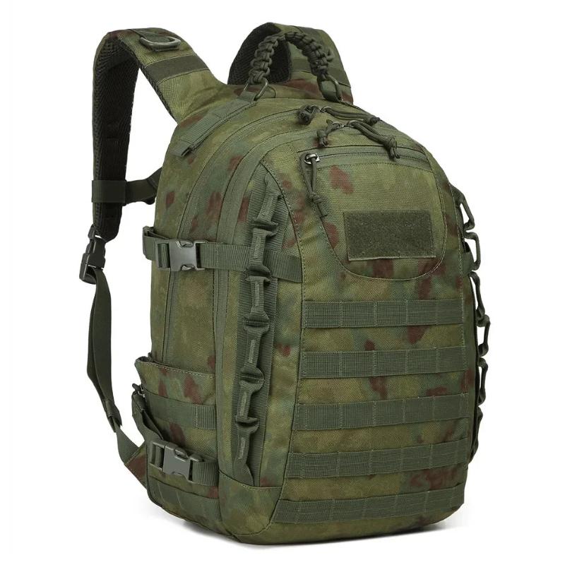 Men's Outdoor Sports Backpack Outdoor Waterproof Camping Hiking Sports Bag Soft Back Large 35-liter Capacity