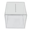 Clear Money Bank Large Capacity Drop Resistant Transparent Ballot Tip Box Acrylic Coin Bank for