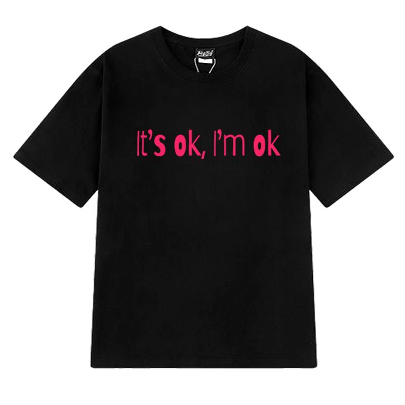 

Hot Singer Tate McRae Its ok, Im ok music T shirt Men Women Fashion Y2k short sleeve T-shirts Unisex Oversized 100% Cotton Tops S