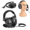 Headset com Cancelamento de Ruído Ajustável Adequado para Kenwood BaoFeng TK3107 TK3207