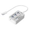 USB-C 7-in-1 Docking Station: USB 3.0 Hub, Card Reader, Aluminum High-Speed Splitter