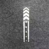 Motorcycle Fender Stickers Striped Reflective Stickers Fender Tape Stickers Safety Warning Tape