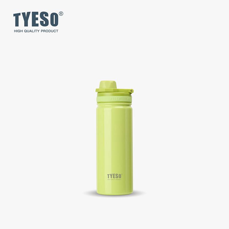 Tyeso Thermos Water Bottle Stainless Steel Portable Sport Vacuum Flask Keeps Cold and Heat Thermal Mug Car Insulated Tumbler Cup