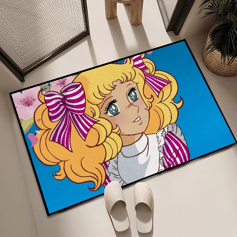 cute cartoon c-Candy Candy Anime Kurin Home Bedside Rug Kitchen Floor Mat Hallway Balcony Carpet Entrance Doormat hogar Decor