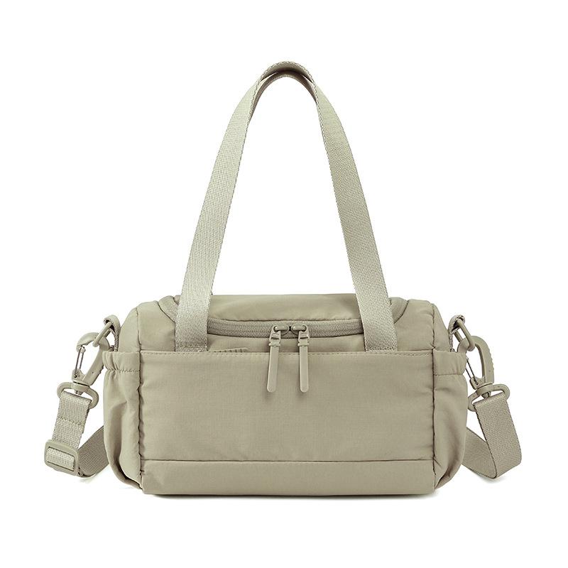 Large Capacity Shoulder Bag Solid Color Crossbody Bag