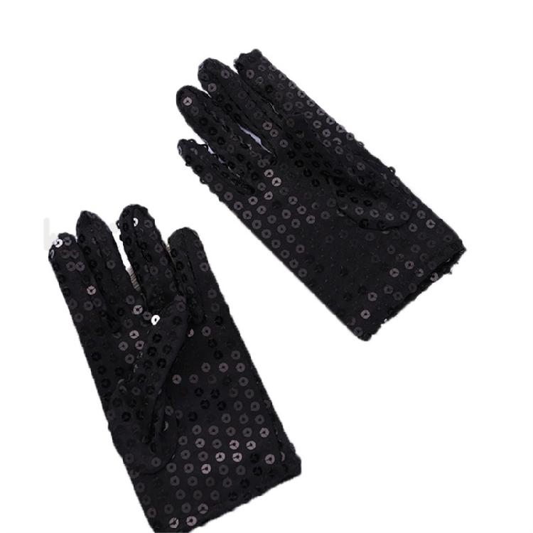 Christmas Party Sequins Gloves Kids Sequins Full Finger Singing Dacing Gloves