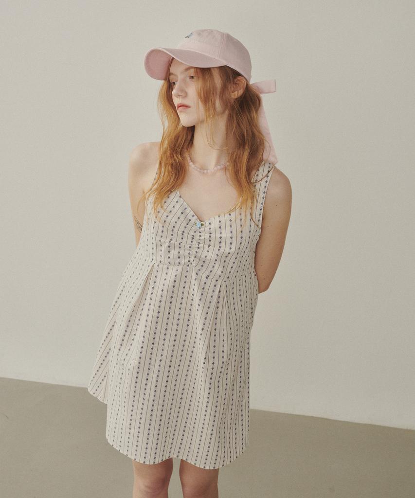 Melly And Rose Rose Embroidery Mini Dress (315299)_White