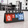 6-Digit Plastic Tabletop Score Flipper for Basketball Volleyball Tennis Sports Training 28x17cm Multifunction Flip