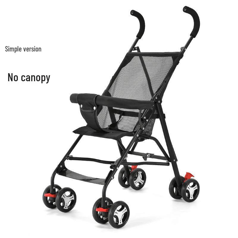 Lightweight Folding Umbrella Stroller with Reclining Seat for Babies and Toddlers