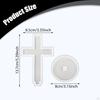 Cross Models with Base,Halloween Christmas Ornament,Clay Craft,DIY Concrete Casting for Epoxy