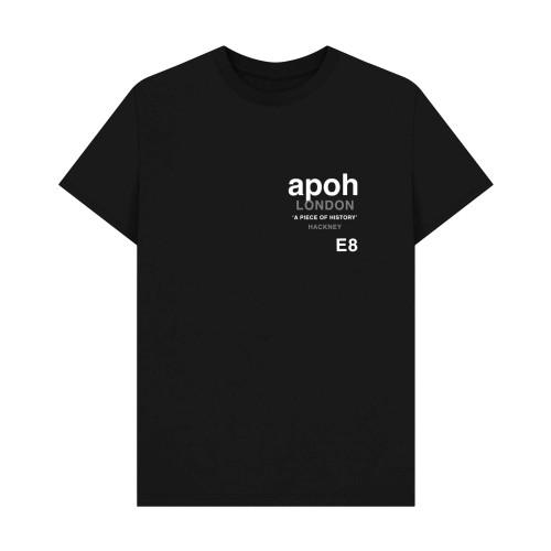 Apoh Unisex Adult Hackney Slogan T-Shirt