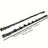 Car Fishing Rod Holder Set (2-Pack), featuring nylon straps and a black PA float mount
