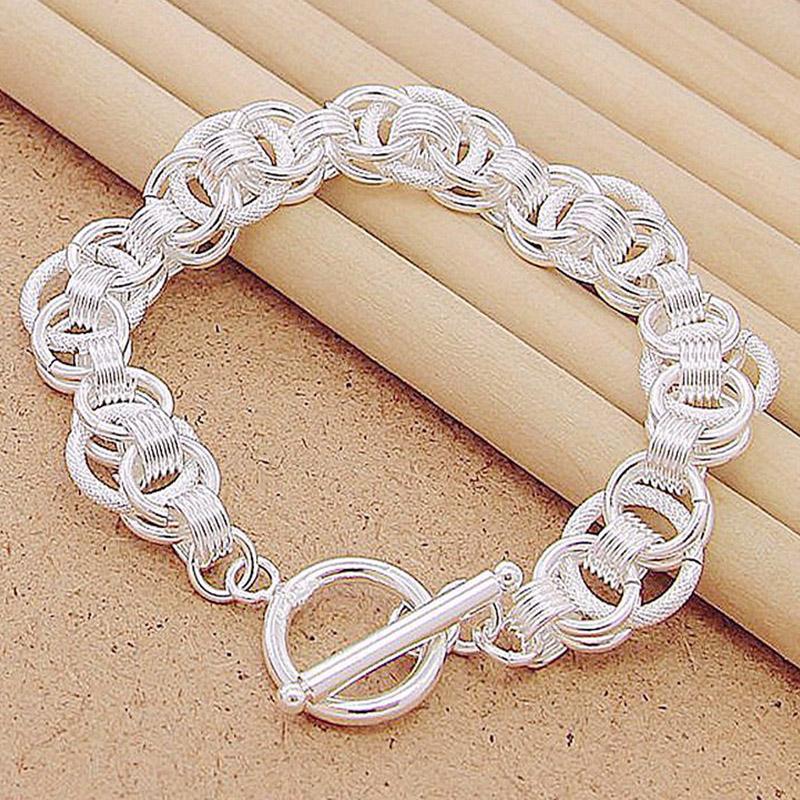 925 Sølv Charm Armbånd For Kvinner Sølv Festsmykker