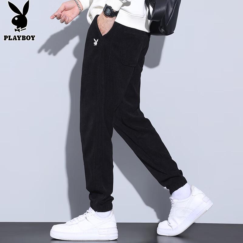 Playboy Men's Corduroy Jogger Pants
