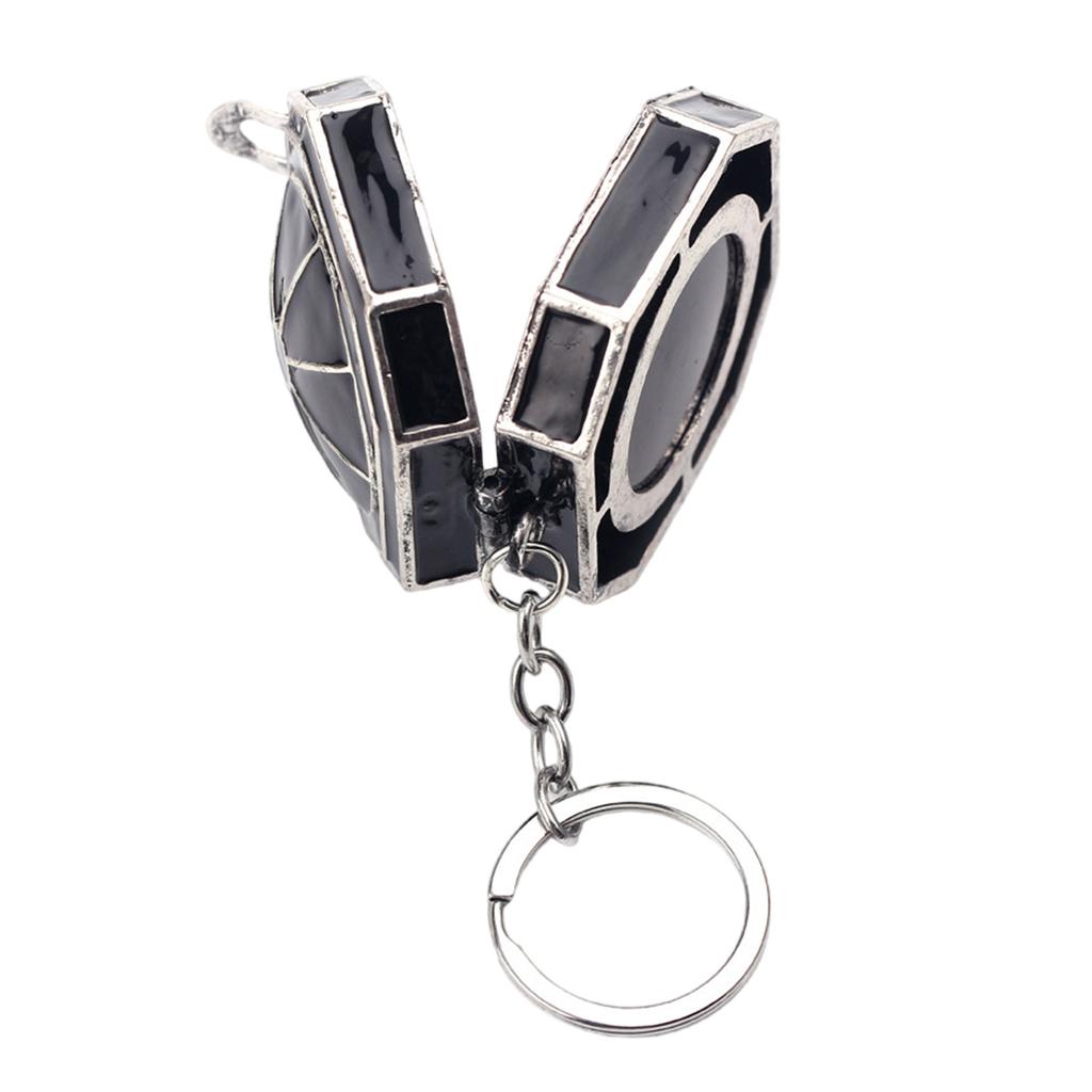 Compass Necklace/Keychain Waterproof Accessory for Outdoor Enthusiasts and Nature Lovers Practical Camping Accessories