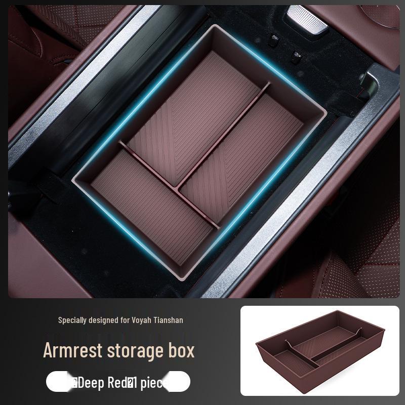 Fits 26 Lantu Tianshan Models: Armrest Box Storage Center Console Car-Specific Interior Accessories. Lantu Tianshan specific