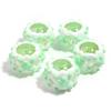 5Pcs Acrylic Round Beads Color Hand-painted Star Craft Loose Bead For Jewelry Material DIY Bracelet Phone Chain Beaded Supplies
