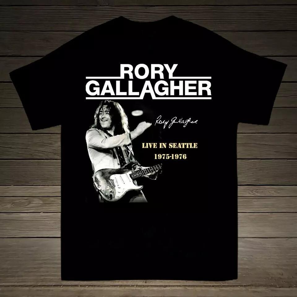 

Collection Rory Gallagher 90s Cotton Black S-5XL Unisex T-Shirt Unisex T-Shirt S