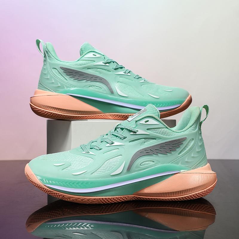 Flash cushioning white basketball shoes student sharp blade actual combat high school entrance examination breathable sports shoes