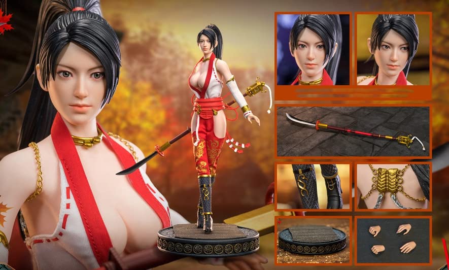 

Фигурка SWTOYS NINJA MOMIJI, тело, гарнитура, подвижные глаза, косплей, экшн-фигурка FS050 [Tbmodel] 1/6