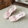 Summer Platform Wedges Heel Women Sandals Fashion Open Toe Narrow Band Shoes Ladies Outdoor Dress Sandalias