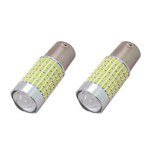 

MiharuTsu MHT-144 S25 (Ba15s) 2 светодиодные лампы, габаритные огни, лампы, белые, высокая яркость, взрывные