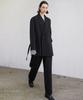 A.RIFF Baggy Fit Slacks_Black