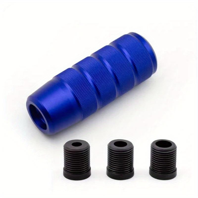 Универсальный Алюминиевый Сплав Ручная Автоматическая Трансмиссия Автомобильный Рычаг Переключения Передач Набор Ручек Переключения Передач Черный с Адаптером синий