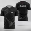 EDG Kurzarm BLG Team Fearless Valorant Covenant Kurzarm Esports Kleidung für Jugendliche, Unisex