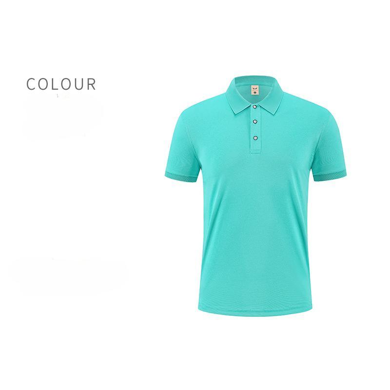2024Sommer kurzarm polo-shirts für männer und frauen, einfache business casual einfarbig revers POLO atmungsaktiv und vielseitig
