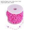 60m Roll Pearl Wire Beads 3mm+8mm Plastic Beads Pearl Bead String Pearl Garland String DIY Wedding Decoration