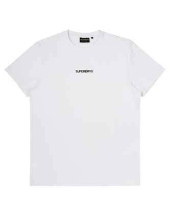 Syupeodeulai Center Logo T-Shirt White Sduiscp66Wht