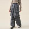 Girls' Korean Style Loose Straight Leg Cargo Pants