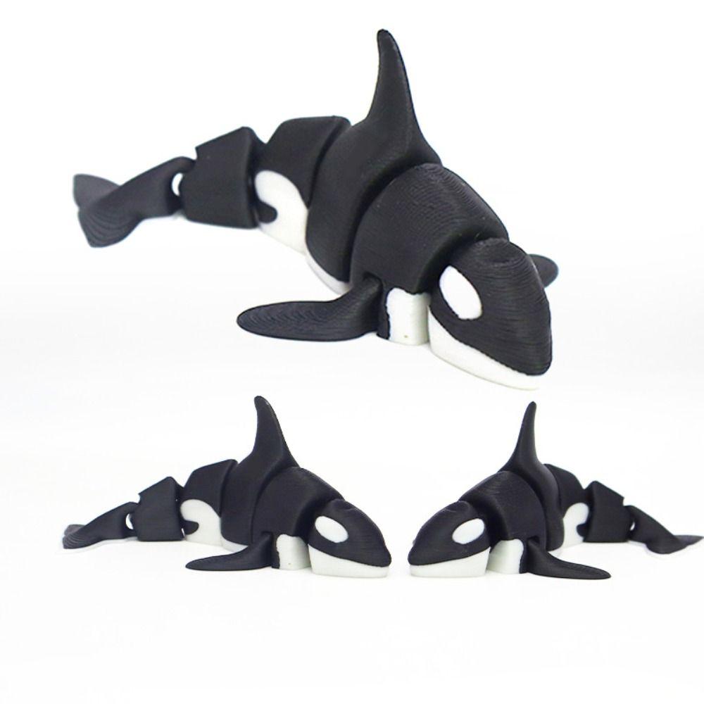 Mini 3D Printed Toys Unique Articulated Fidget New Animals Fidget Toys  Home Office